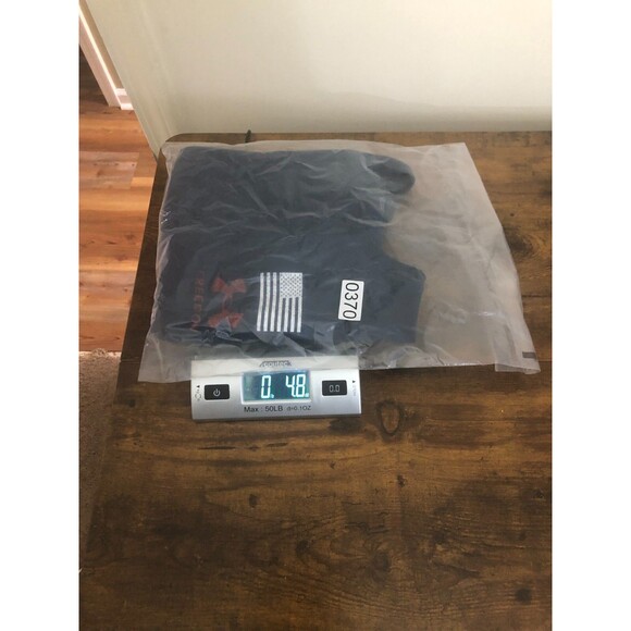 Under Armour Freedom Flag Shirt Mens Navy Blue Small - Picture 6 of 6